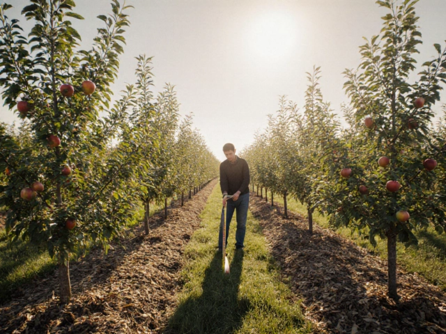 На каком расстоянии друг от друга сажать яблони: правильная схема посадки для хорошего урожая