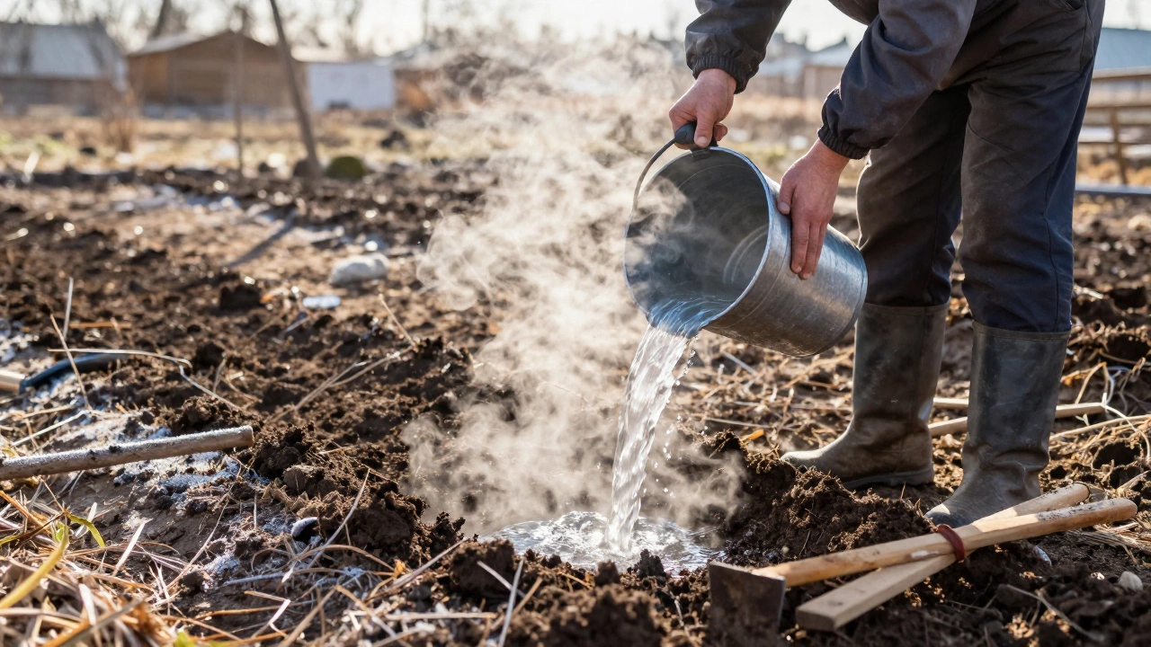 Как обеззаразить почву народными средствами без химии