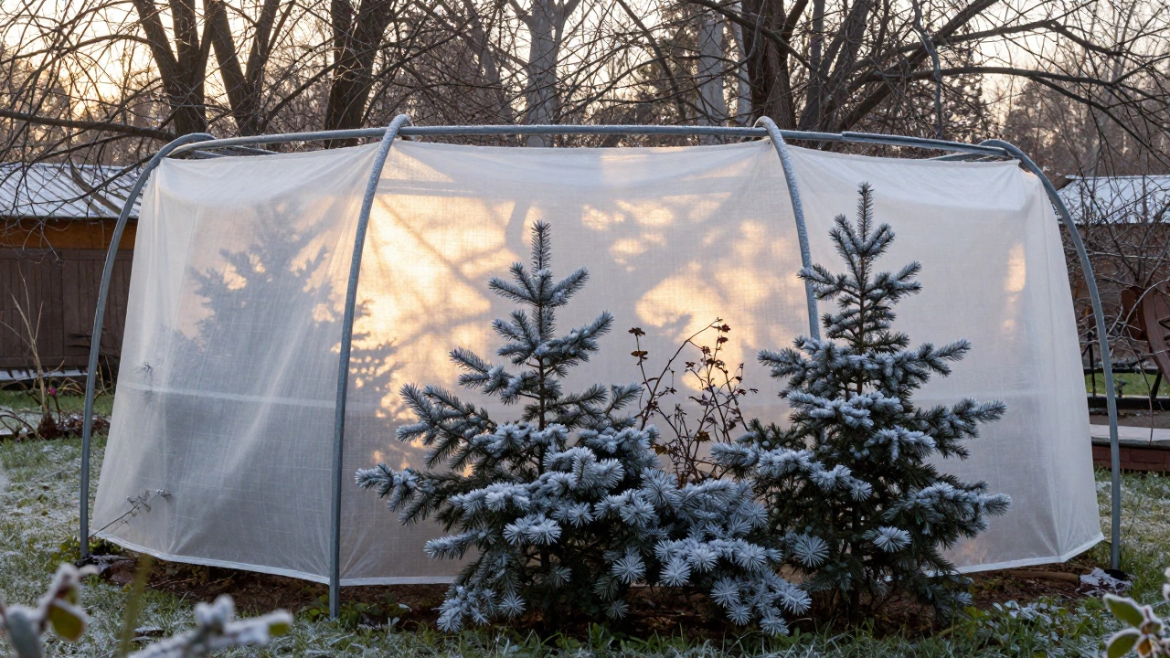 Какой самый лучший укрывной материал для растений на зиму?
